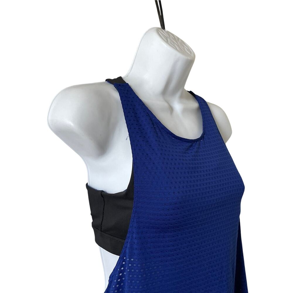 ATHLETA Royal Blue Womens Sculptek Rep Support Tank Size S - Picture 4 of 7